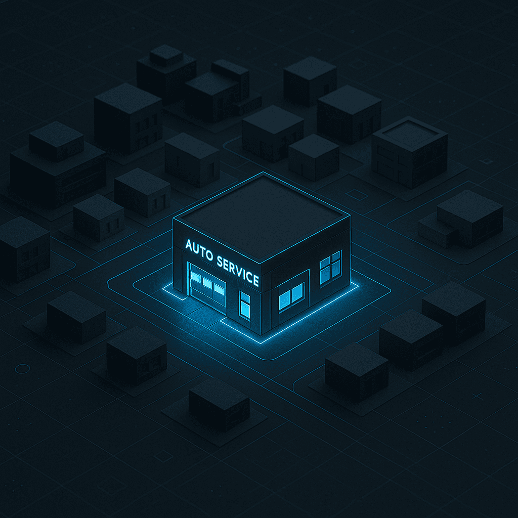 Hartă locație service